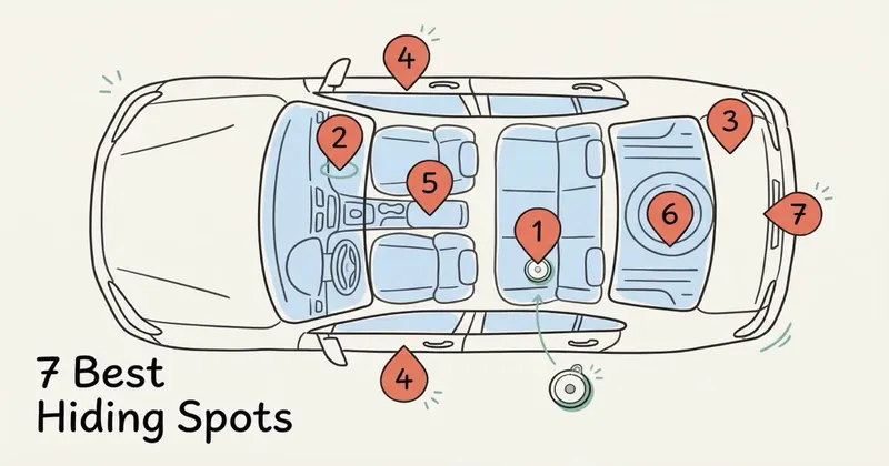 Best Places to Hide an AirTag in Your Car