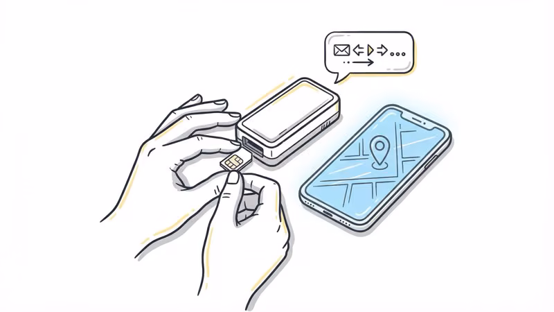 SIM card insertion and app setup for TKSTAR TK905 GPS tracker